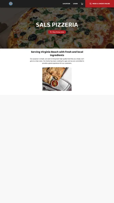 Sals Pizzeria Green Run Screenshots