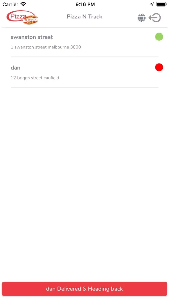 Screenshot di Pizza N track
