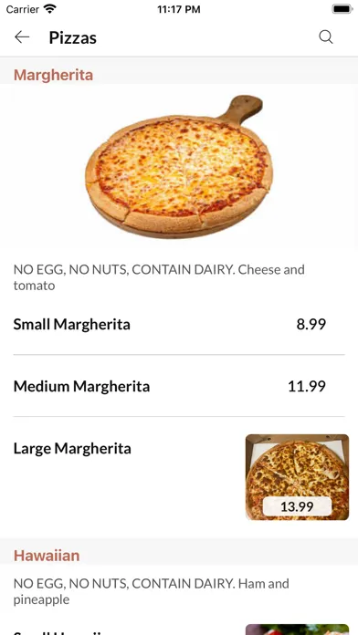 Capturas de pantalla de Pizza and grill bar