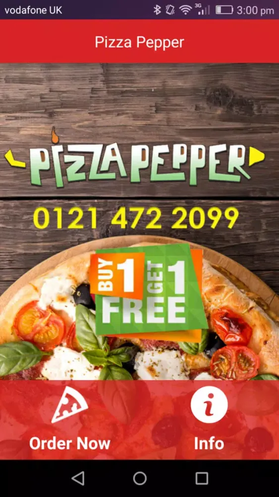 Pizza Pepper, Selly Oak スクリーンショット