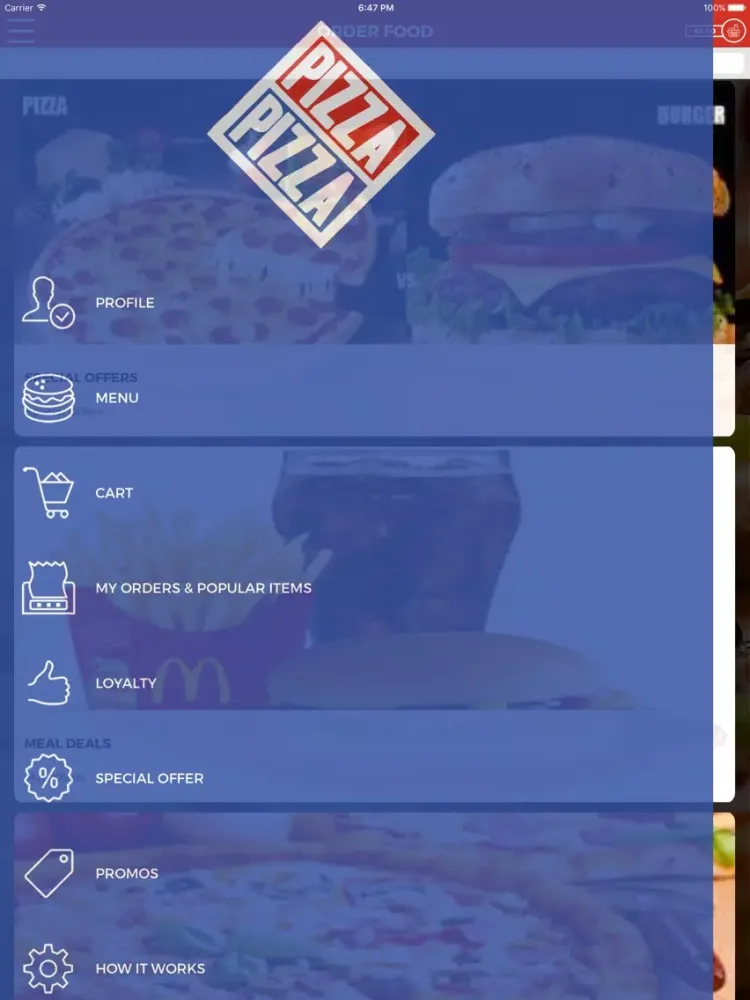 Tangkapan layar PIZZA PIZZA LEEDS iPad 