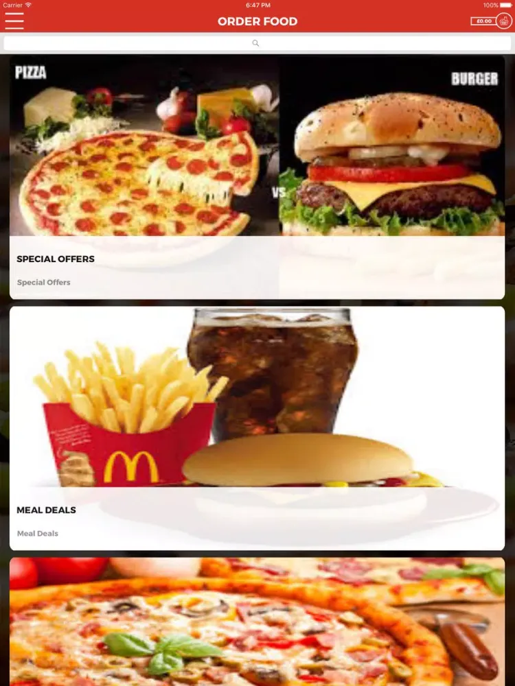 Tangkapan layar PIZZA PIZZA LEEDS iPad 