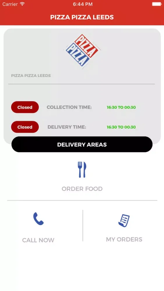 Tangkapan layar PIZZA PIZZA LEEDS