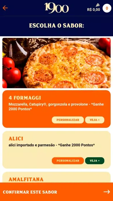 Capturas de pantalla de 1900 Pizzeria