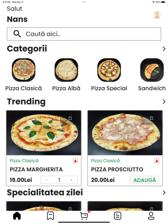 Скриншоты Pizzeria La Misu iPad 
