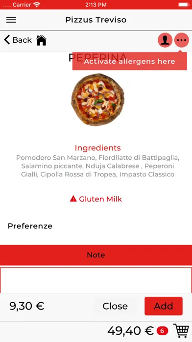 Capturas de pantalla de Pizzus - Unico