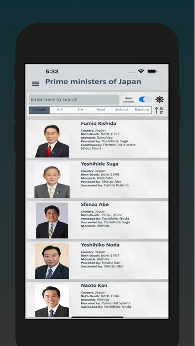 World Leaders Hub應用截圖