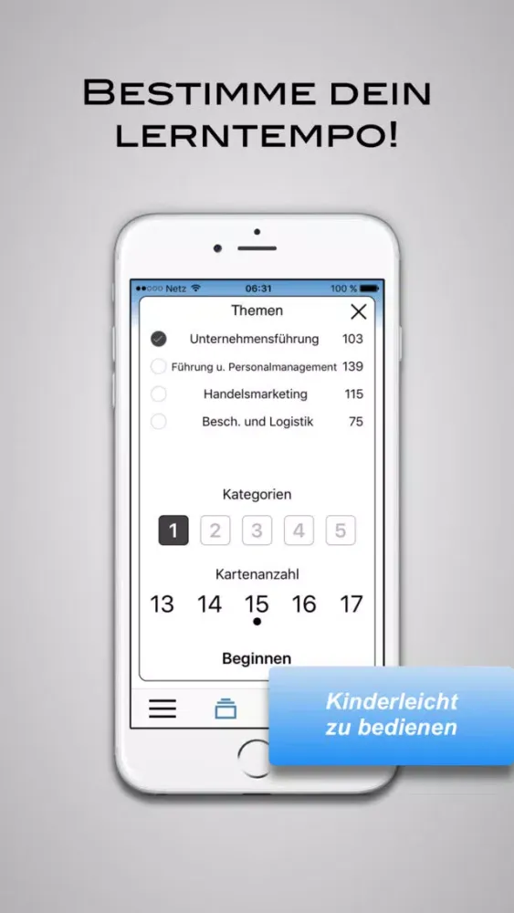 Screenshot di HFW-App