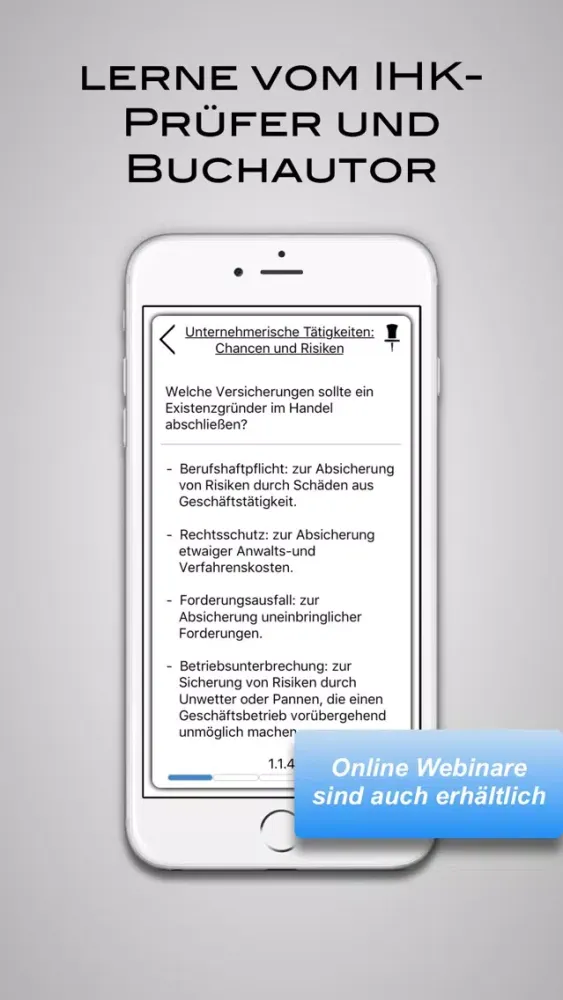 Screenshot di HFW-App