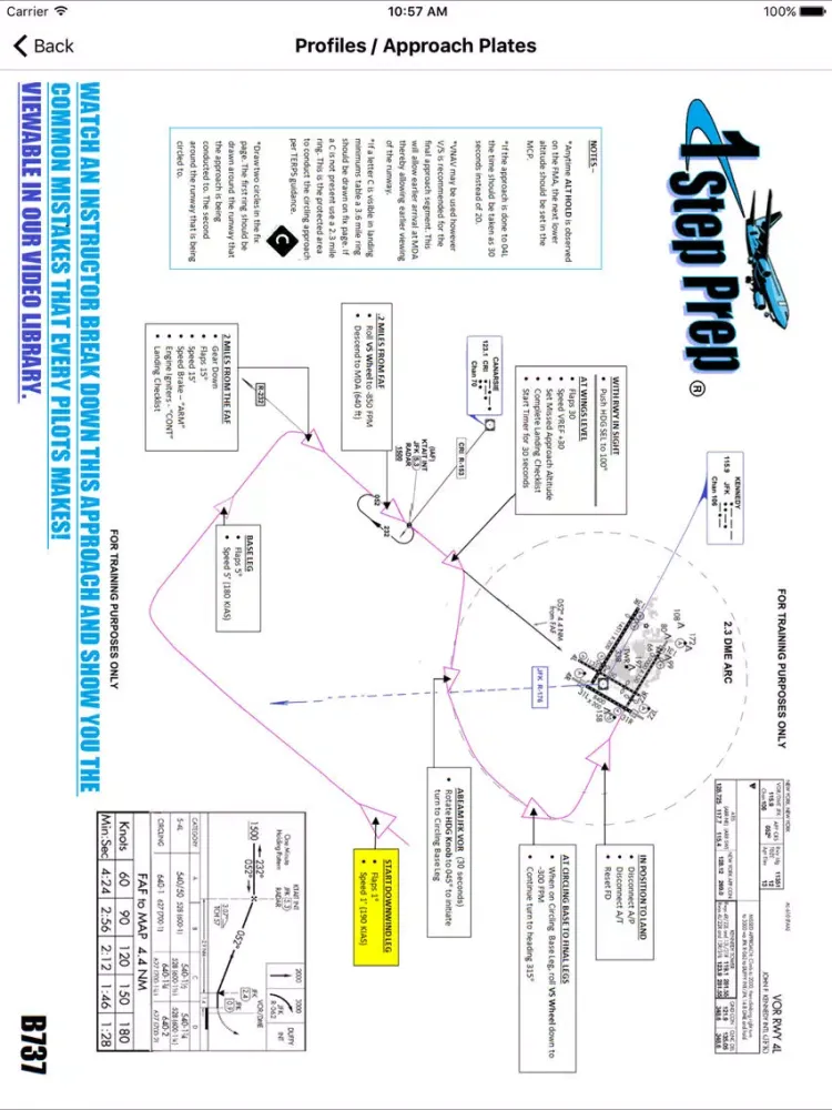 Tangkapan layar 1 Step Prep 737 iPad 
