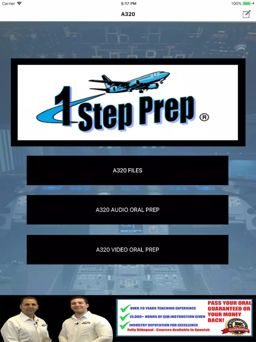 تصاویر 1 Step Prep A320 iPad 