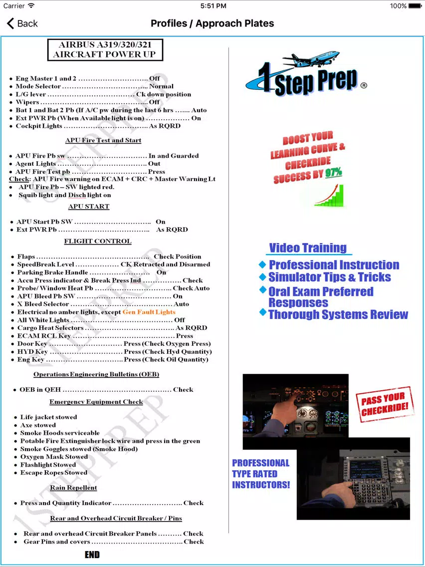 تصاویر 1 Step Prep A320 iPad 