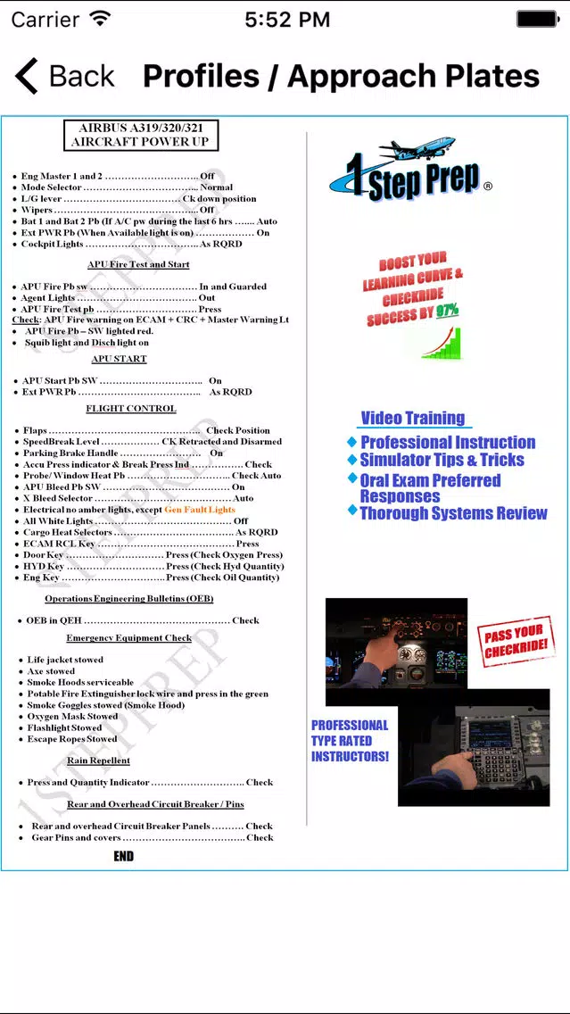 تصاویر 1 Step Prep A320