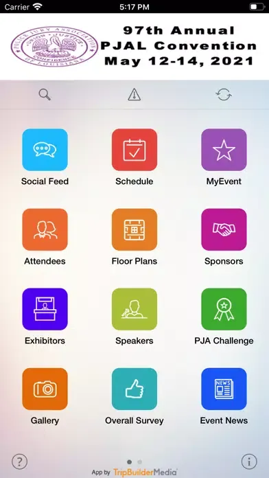 Ảnh chụp màn hình của 2021 PJAL Convention