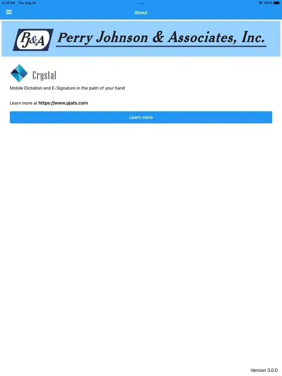 تصاویر Crystal Dictate iPad 