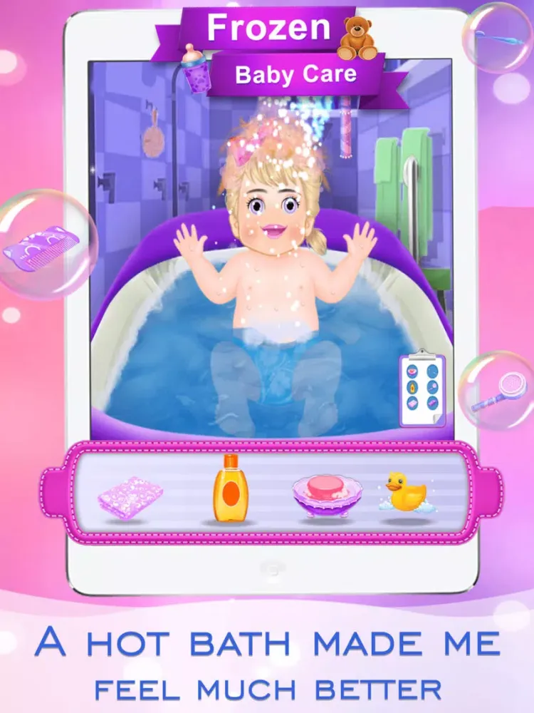 Princess Baby Care iPad 應用截圖