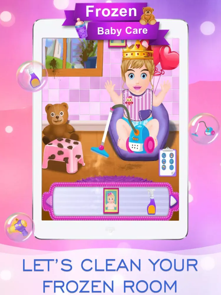 Princess Baby Care iPad 應用截圖