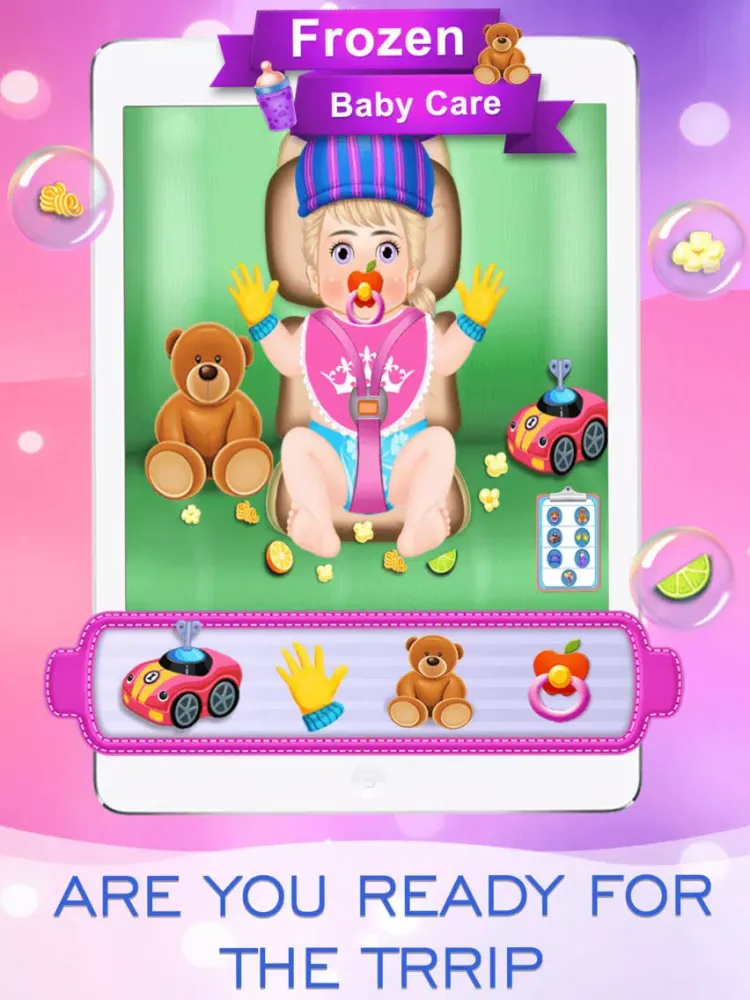 Princess Baby Care iPad 應用截圖