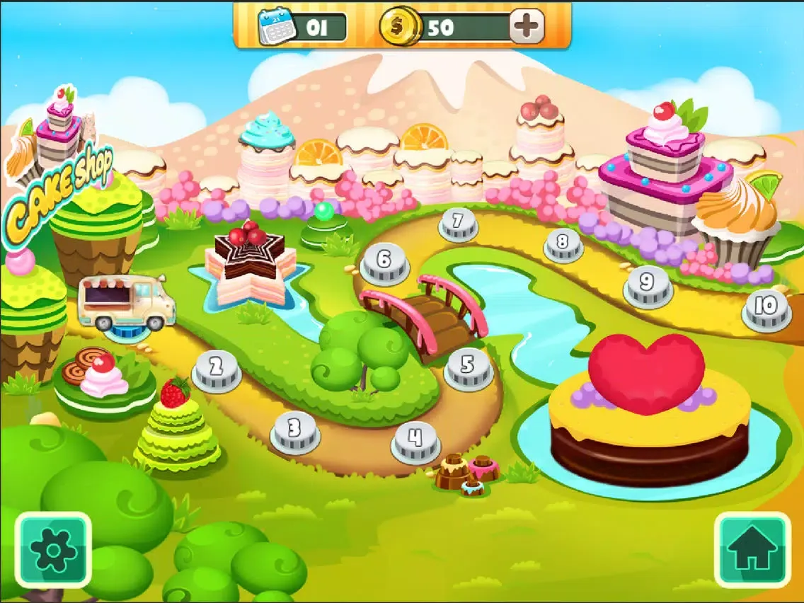 Princess Jojoo Icecake iPad  스크린샷