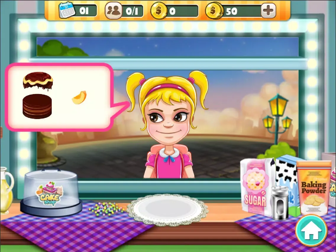 Princess Jojoo Icecake iPad  스크린샷