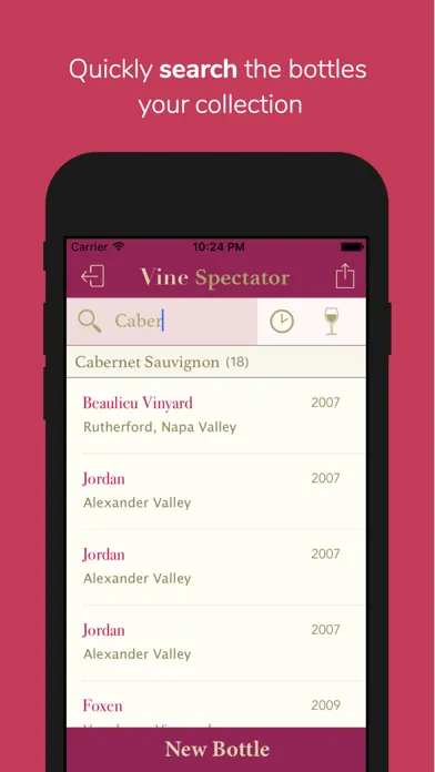 Vine Spectator スクリーンショット