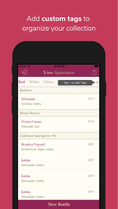Vine Spectator スクリーンショット