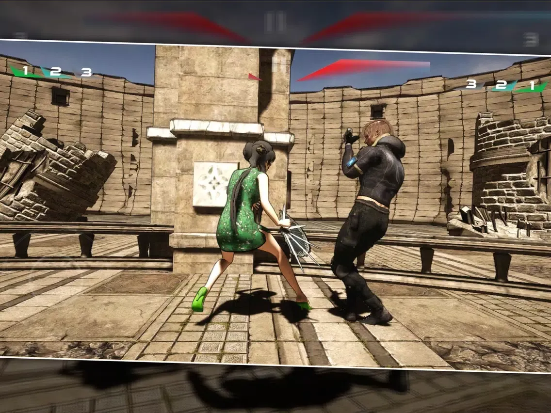 Tangkapan skrin Beyond Fighting 3 iPad