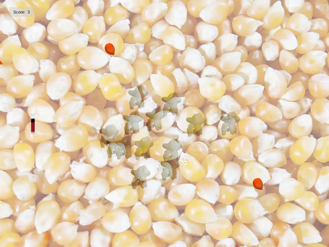 PJs Laser Popcorn Game iPad 应用截图