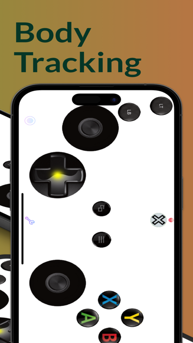 Capturas de tela do VGamepad Lite