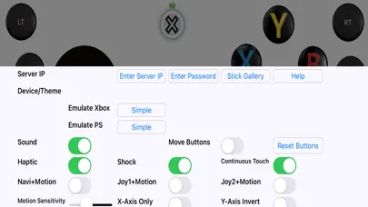 Capturas de pantalla de VGamepad Lite