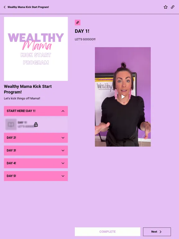 Wealthy Mama iPad  Screenshots