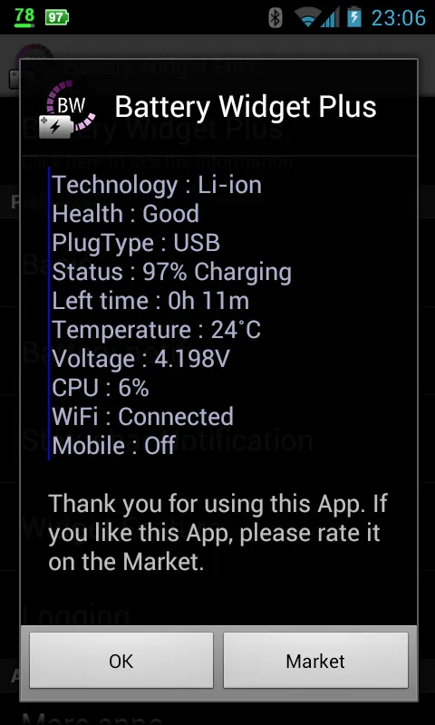 Battery Widget Plus Screenshots