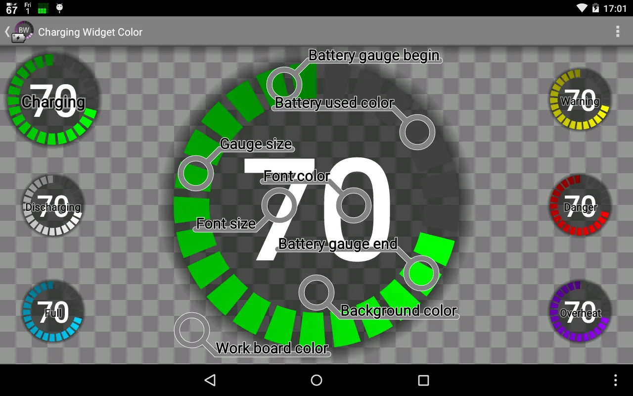 Battery Widget Plus Screenshots