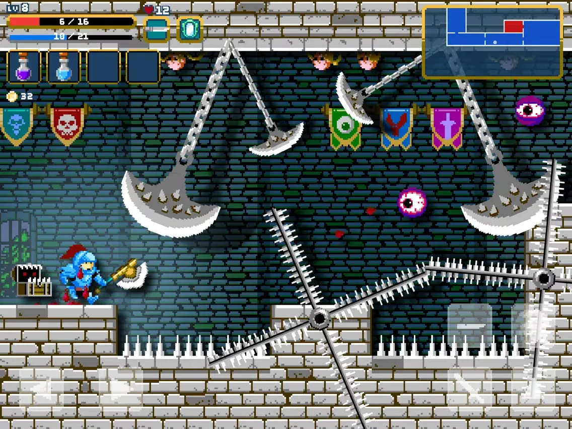 Tangkapan skrin Dead Castle: Prince Sacrifice iPad 