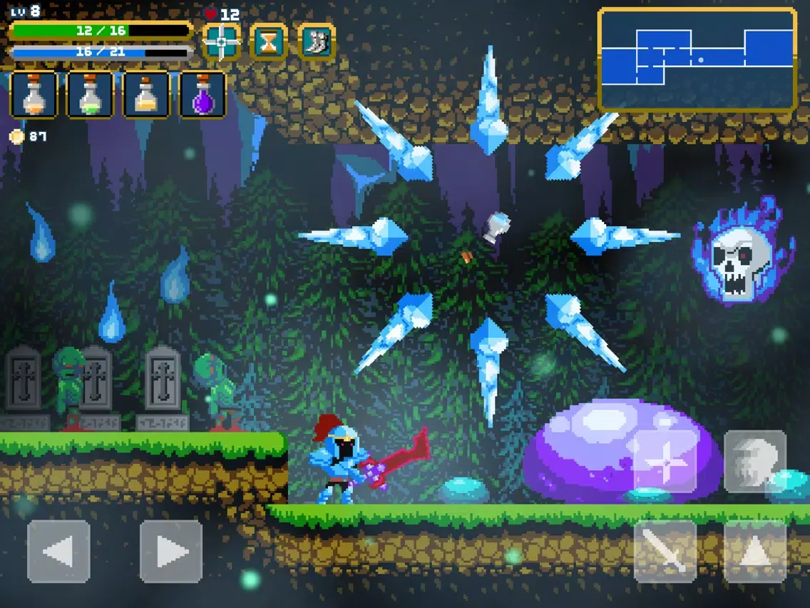 Tangkapan skrin Dead Castle: Prince Sacrifice iPad 