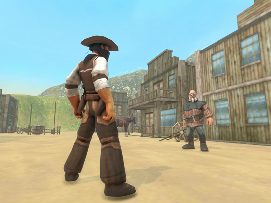 Ride Wild West Cowboy Games 3D iPad  스크린샷