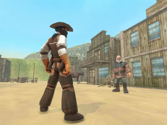 Ride Wild West Cowboy Games 3D iPad  スクリーンショット