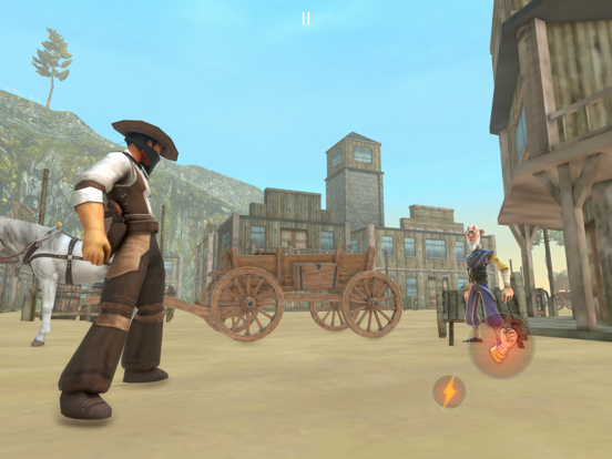 Ride Wild West Cowboy Games 3D iPad  스크린샷