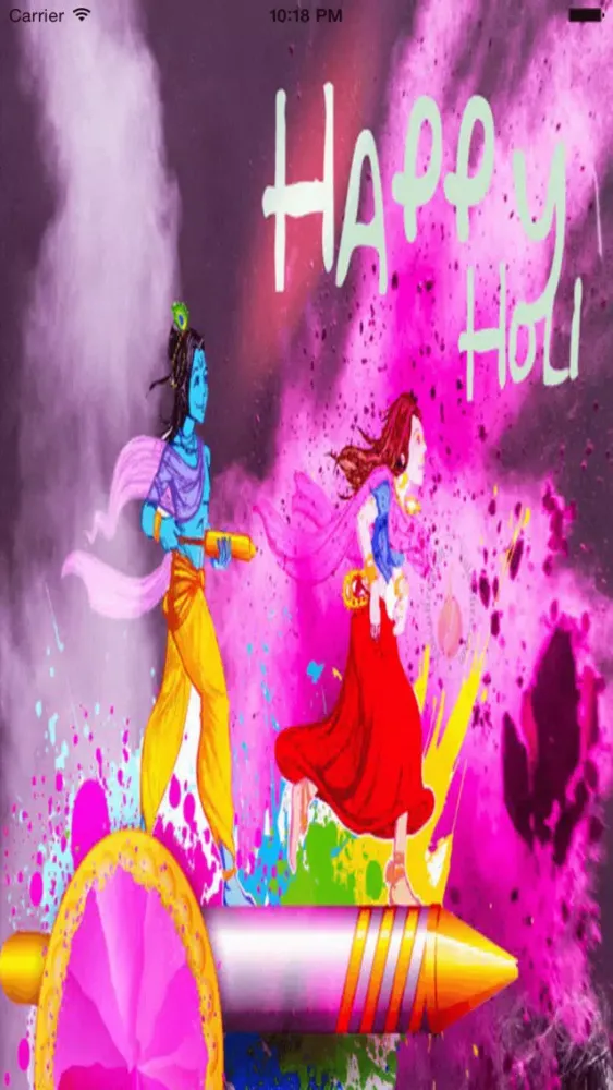 Zrzuty ekranu Happy Holi 2016