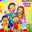 Holi Greeting Cards - Colors of Love