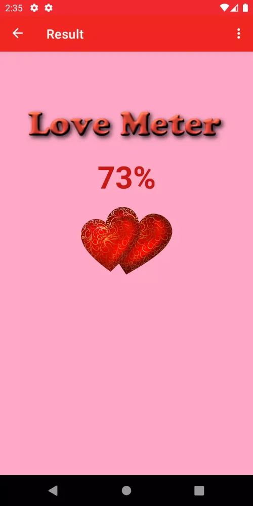 Love meter Screenshots