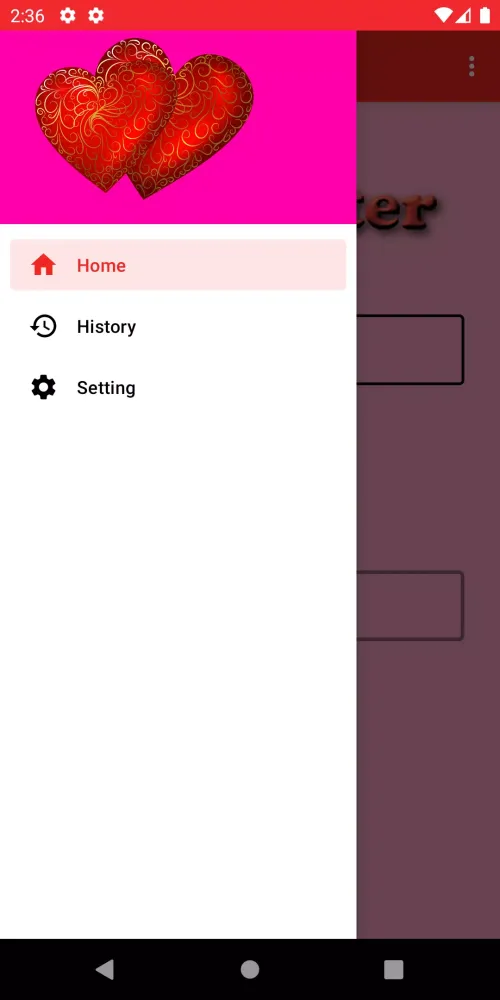 Love meter Screenshots