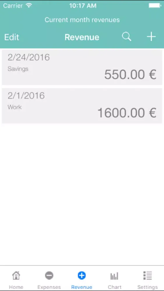 Captures d'écran de iMoneyKontrol - Income & Expenses