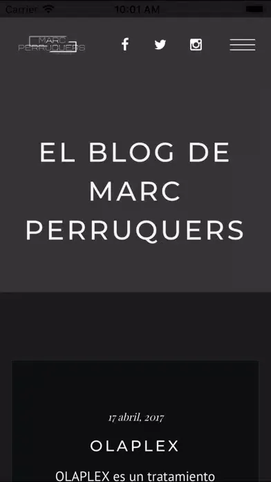 Marc Perruquers スクリーンショット