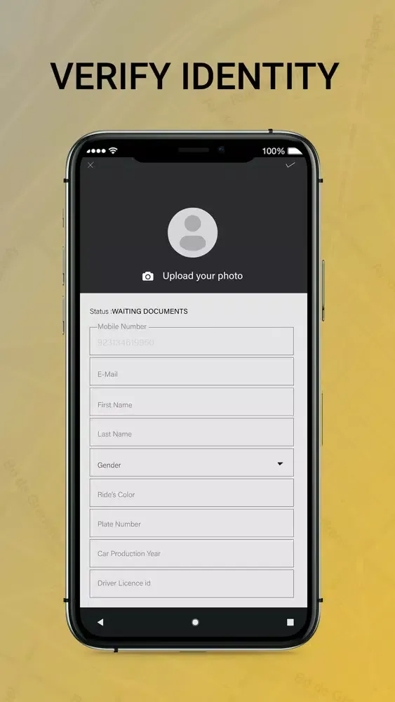 TakeMe Driver Screenshots