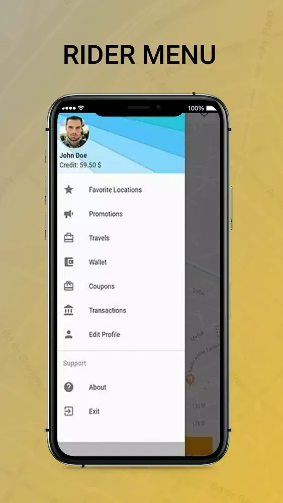 Скриншоты TakeMe Taxi