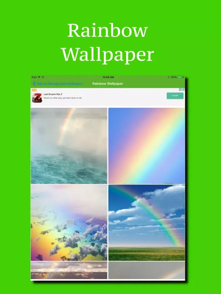Capturas de pantalla de Nature Background Wallpaper iPad 