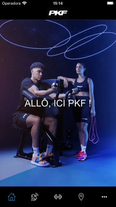 Capturas de tela do PKF Sport