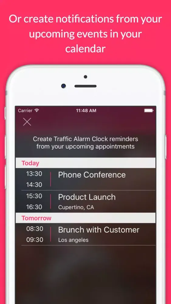Capturas de pantalla de Traffic Alarm Clock - Always Punctual