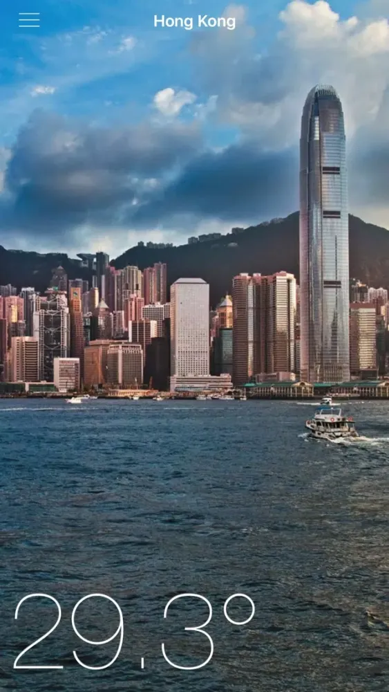 Capturas de tela do Temperature of the sea China